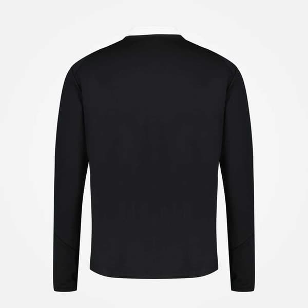 Le Coq Sportif 2220025 N°1 Training Halv Lynlås Sweatshirt Sort S Mand