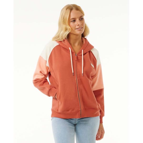Rip Curl Galicia Full Kokovetoketjullinen Collegepaita Punainen,Oranssi L Nainen