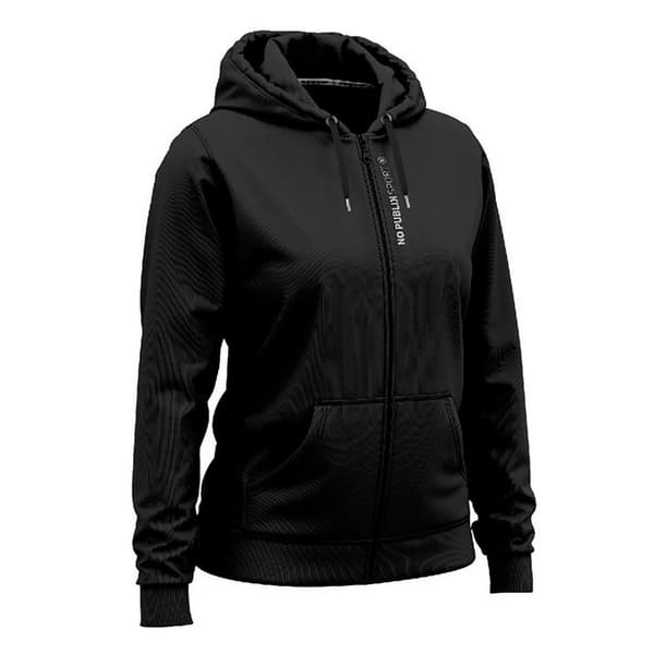 Nopublik Sport Emy Sweatshirt Med Lynlås Sort M Kvinde