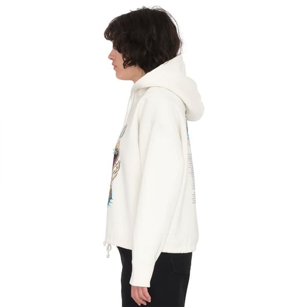 Volcom Tripstone Tröja Med Huva Beige S Kvinna