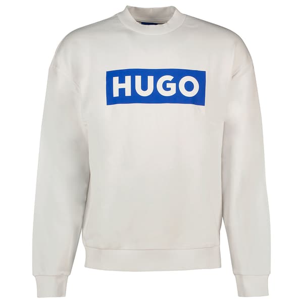 Hugo Niero 10249110 Blue Tröja Vit XL Man