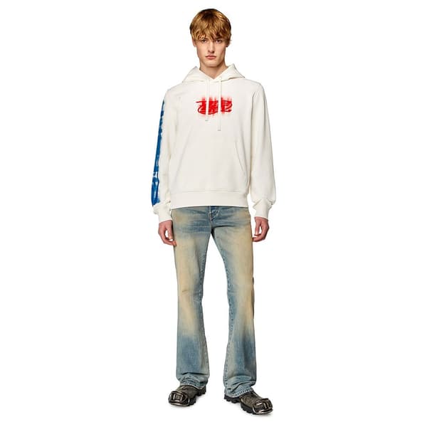 Diesel Ginn N Tröja Med Huva Beige XL Man