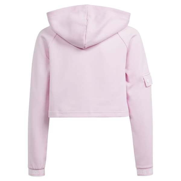 Adidas Dance Cropped Huppari Pinkki 14-15 Years Tyttö