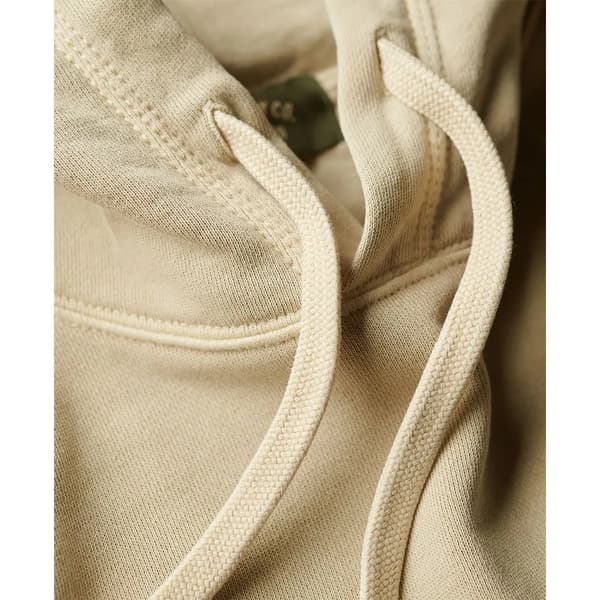 Superdry Contrast Stitch Relaxed Sweatshirt Med Dragkedja Beige 2XL Man