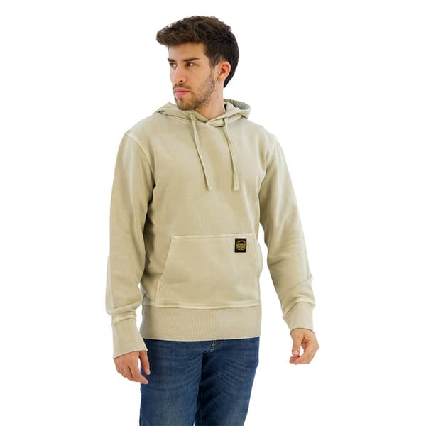 Superdry Contrast Stitch Relaxed Sweatshirt Med Dragkedja Beige 2XL Man