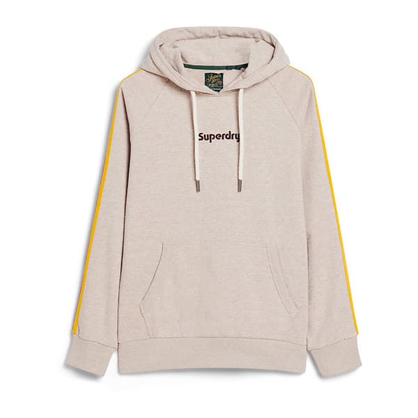 Superdry Terrain Logo Tröja Med Huva Beige XL Man