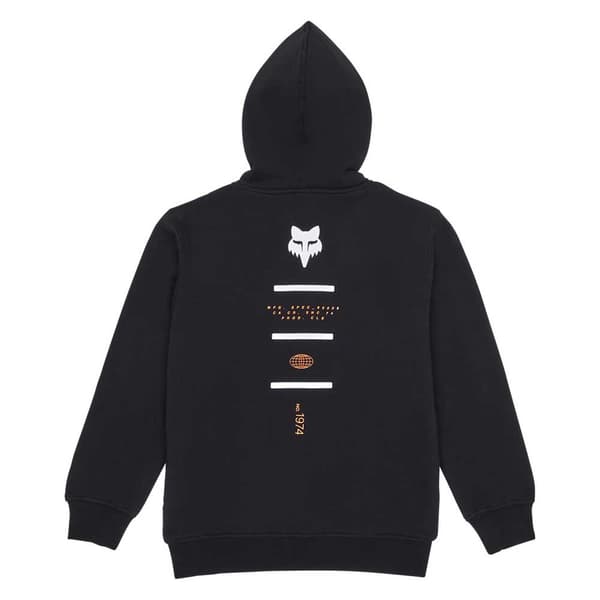 Fox Racing Lfs Magnetic Sherpa Sweatshirt Med Lynlås Sort 6-7 Years Dreng