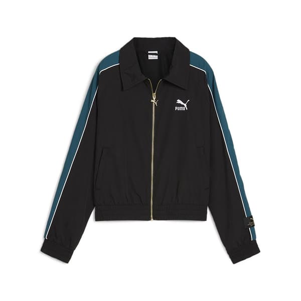 Puma Select T7 Play Paris Sweatshirt Med Lynlås Sort S Kvinde