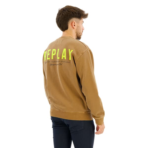 Replay M6967.000.22890g Tröja Brun XL Man