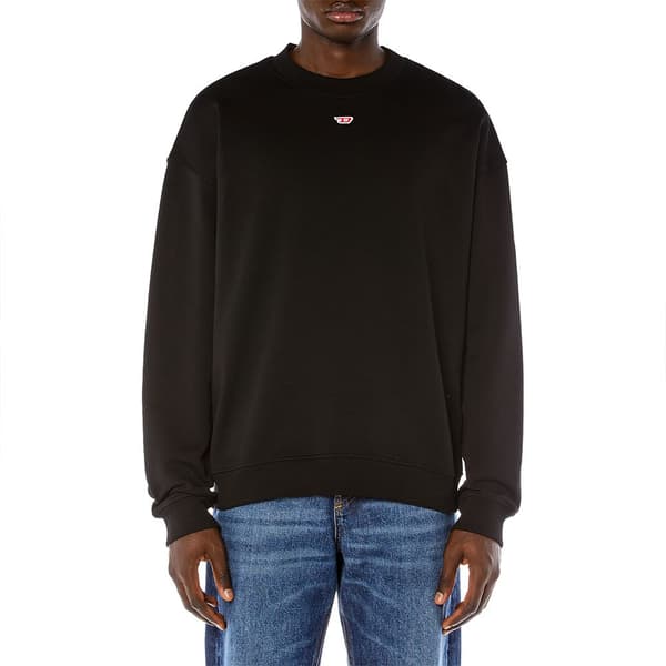 Diesel S Boxt D Sweatshirt Sort 2XL Mand