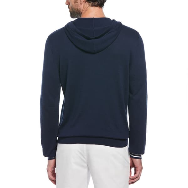 Original Penguin Cash Like Cotton Hooded Huvtröja Blå S Man