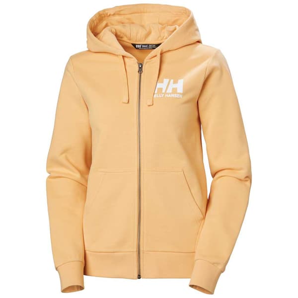 Helly Hansen Logo Full Zip 2.0 Sweatshirt Med Lynlås Gul L Kvinde