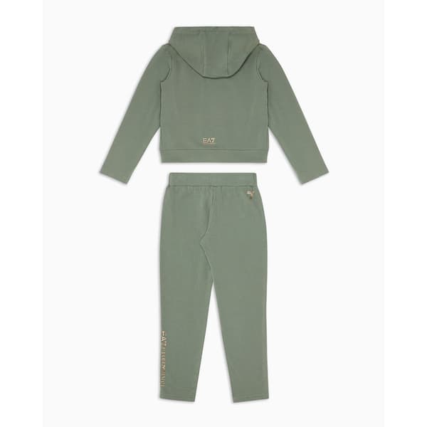 Ea7 Emporio Armani 6dfv02_fjzez Verkkapuku Vihreä 14 Years Tyttö
