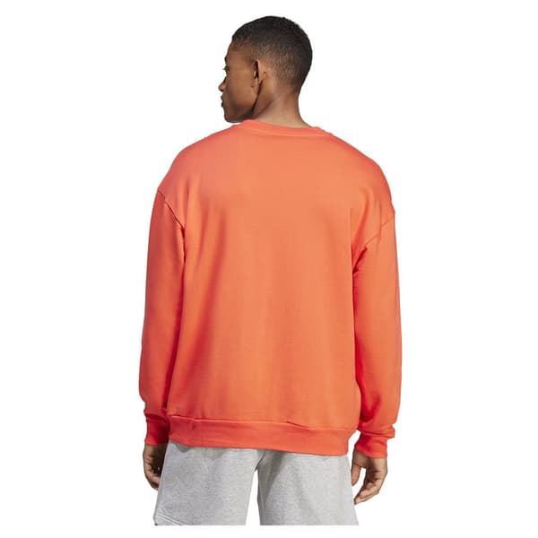 Adidas Brand Love French Terry Tröja Orange S / Regular Man