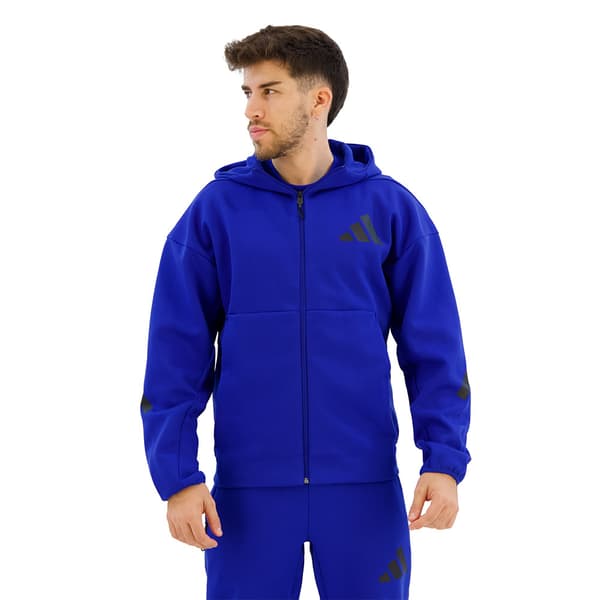 Adidas New Z.n.e Sweatshirt Med Dragkedja Blå S / Regular Man