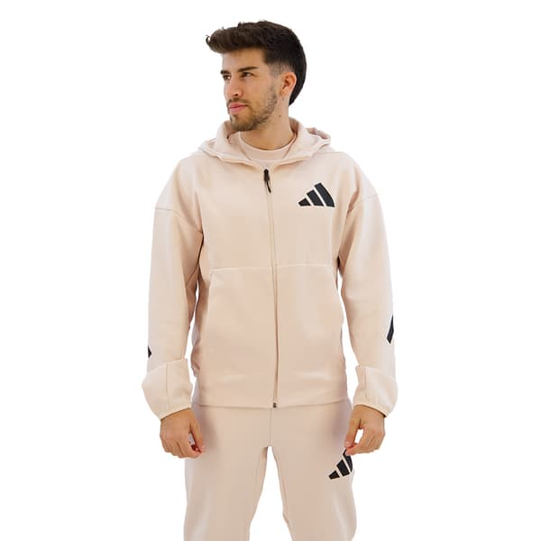Adidas New Z.n.e Sweatshirt Med Lynlås Rosa S / Regular Mand