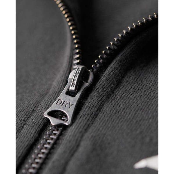 Superdry Classic Vl Graphic Tröja Med Halv Dragkedja Grå 2XL Man
