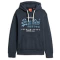 Pikkukuva 1 / 2: Superdry Duo Vintage Logo Huppari Musta S Mies