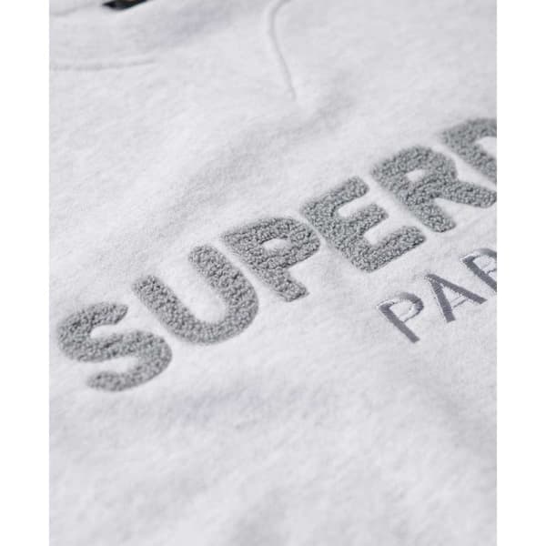 Superdry Sport Luxe Loose Tröja Grå M Kvinna