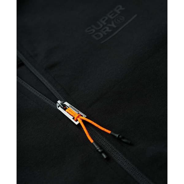 Superdry Tech Sweatshirt Med Dragkedja Svart 2XL Man