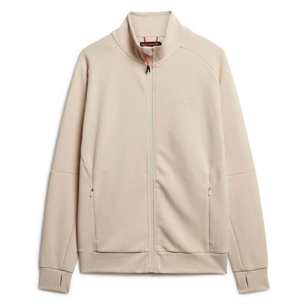 Superdry Tech Sweatshirt Med Dragkedja Beige 2XL Man