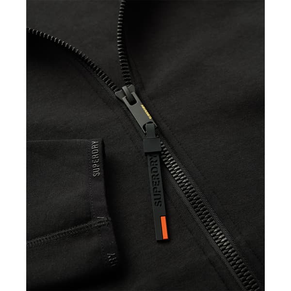 Superdry Tech Logo Loose Sweatshirt Med Dragkedja Svart M Man