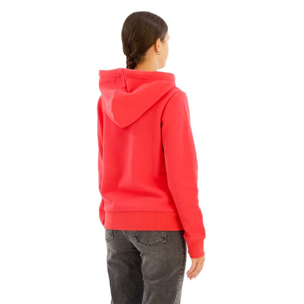 Superdry Tokyo Vl Graphic Huvtröja Röd XS Kvinna