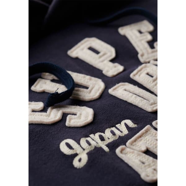 Superdry Vintage Athletic Huvtröja Svart S Man