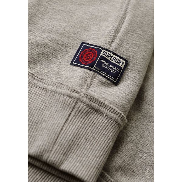 Superdry Vintage Athletic Henley Tröja Grå M Man
