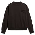 Pikkukuva 1 / 2: Superdry Workwear Embroiderer Loose Collegepaita Ruskea S Nainen