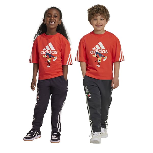 Adidas Disney Mickey Mouse Træningsbukser Grå 7-8 Years Dreng