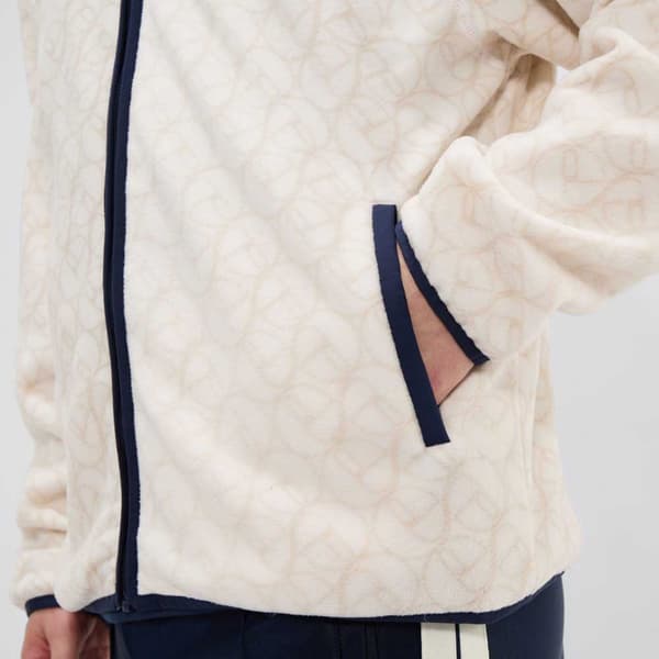 Ellesse Pescari Sweatshirt Med Dragkedja Vit S Man