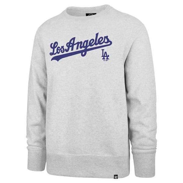 47 Mlb Los Angeles Dodgers Imprint Burnside Sweatshirt Grå L Mand