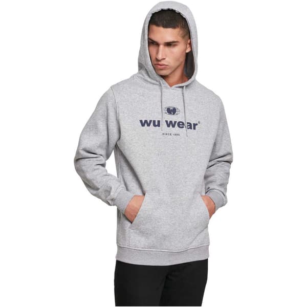 Wu-wear Since 1995 Huvtröja Grå XS Man