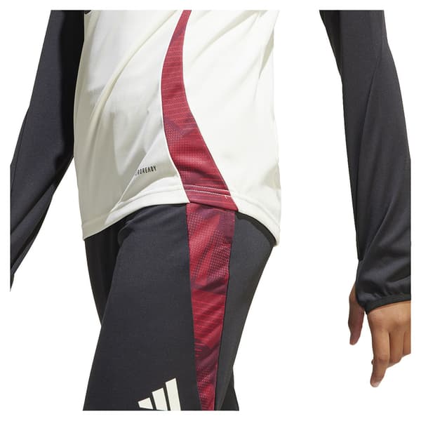 Adidas Manchester United Tiro 24 Training Halv Lynlås Sweatshirt  15-16 Years Dreng