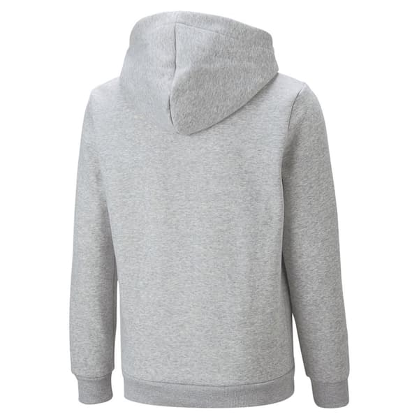 Puma Ess+ 2 Col Big Logo Fl B Tröja Med Huva Grå 14-16 Years Pojke