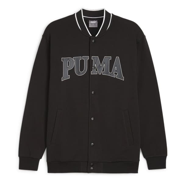 Puma Squadack Sweatshirt Med Dragkedja Svart L Man