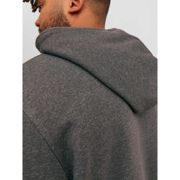 Jack & Jones Logo 2 Col Plus Size Hættetrøje Grå 7XL Mand