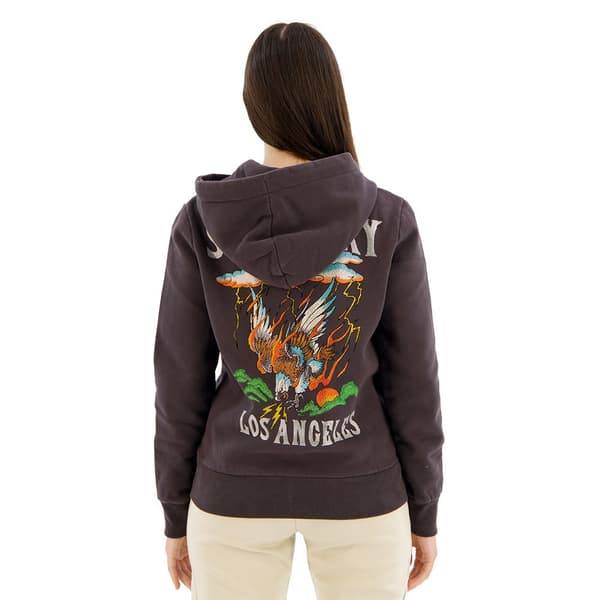 Superdry Tattoo Rhinestone Sweatshirt Med Dragkedja Brun XS Kvinna