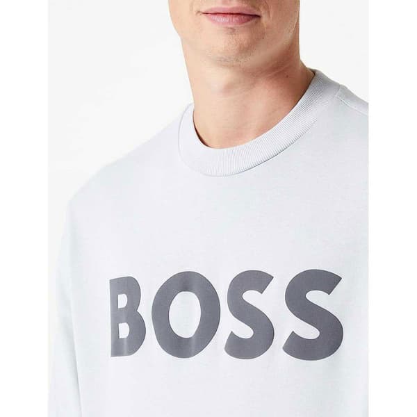 Boss Webasic 10244192 Tröja Vit L Man