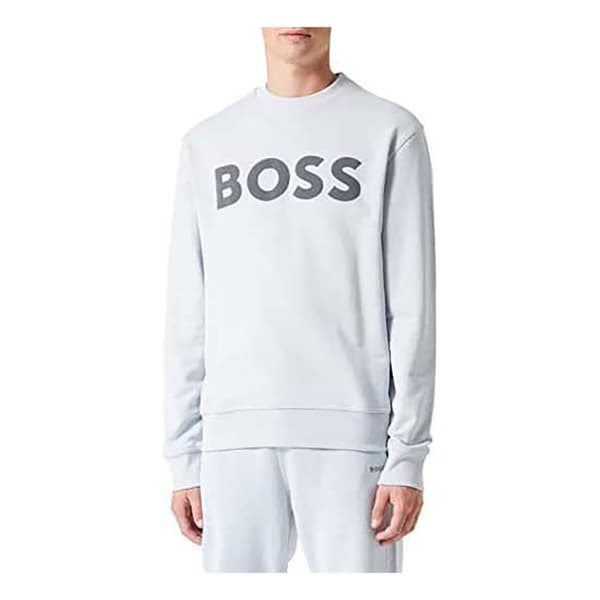 Boss Webasic 10244192 Tröja Vit L Man