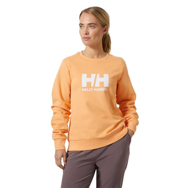 Helly Hansen Logo Crew 2.0 Tröja Orange L Kvinna