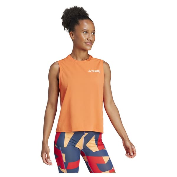 Adidas Terrex Multi Climacool Hihaton T-paita Oranssi XS Nainen