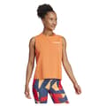 Miniatyrbild 4 av 6: Adidas Terrex Multi Climacool ärmlös T-shirt Orange M Kvinna