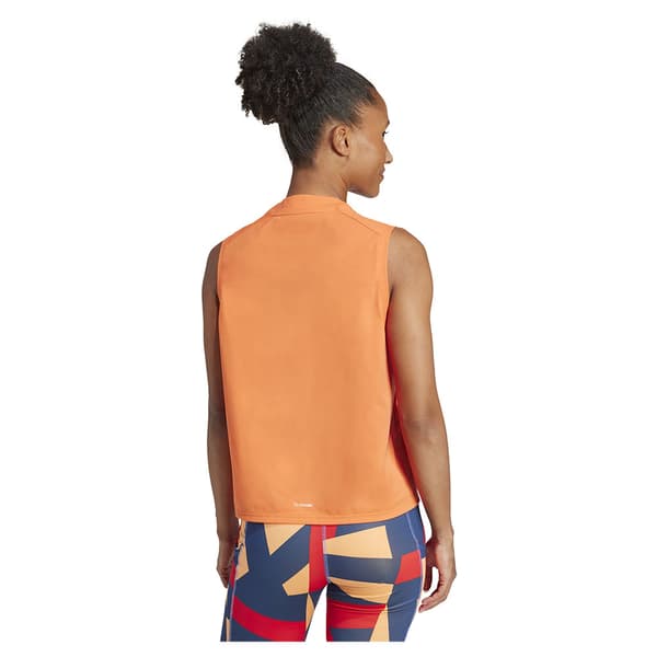 Adidas Terrex Multi Climacool ärmlös T-shirt Orange M Kvinna