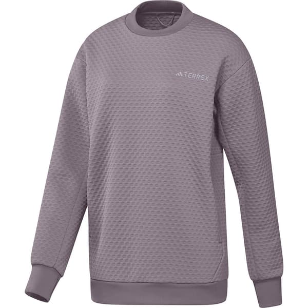 Adidas Terrex Xploric Crewneck Tröja Grå L Kvinna