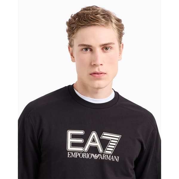 Ea7 Emporio Armani 6dpm60_pjvrz Sweatshirt Sort M Mand