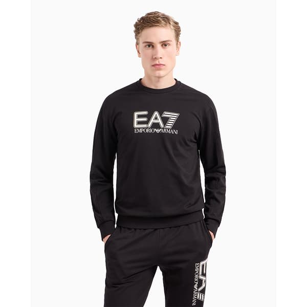 Ea7 Emporio Armani 6dpm60_pjvrz Sweatshirt Sort M Mand