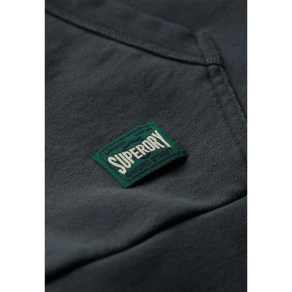 Superdry Copper Label Chest Tröja Med Huva Grå XL Man