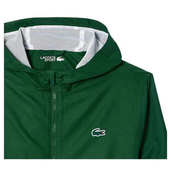 Lacoste Bh7439 Kokovetoketjullinen Collegepaita Vihreä 6 Mies